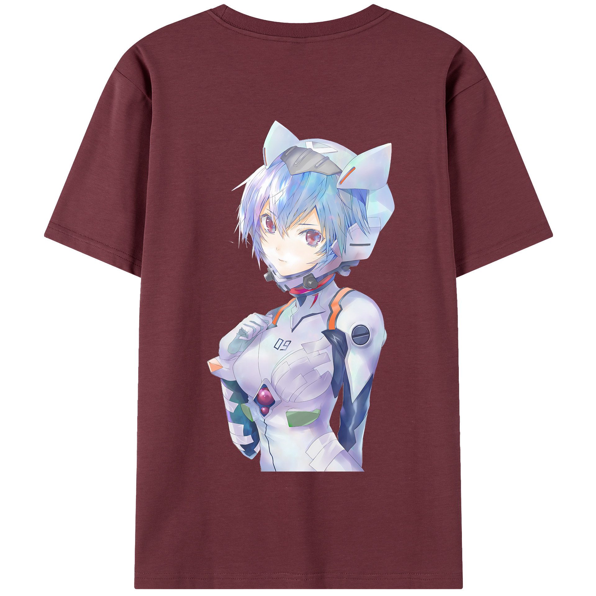（画像用） EVA 新世紀エヴァンゲリオン 綿100％半袖Tシャツ（背面プリント）